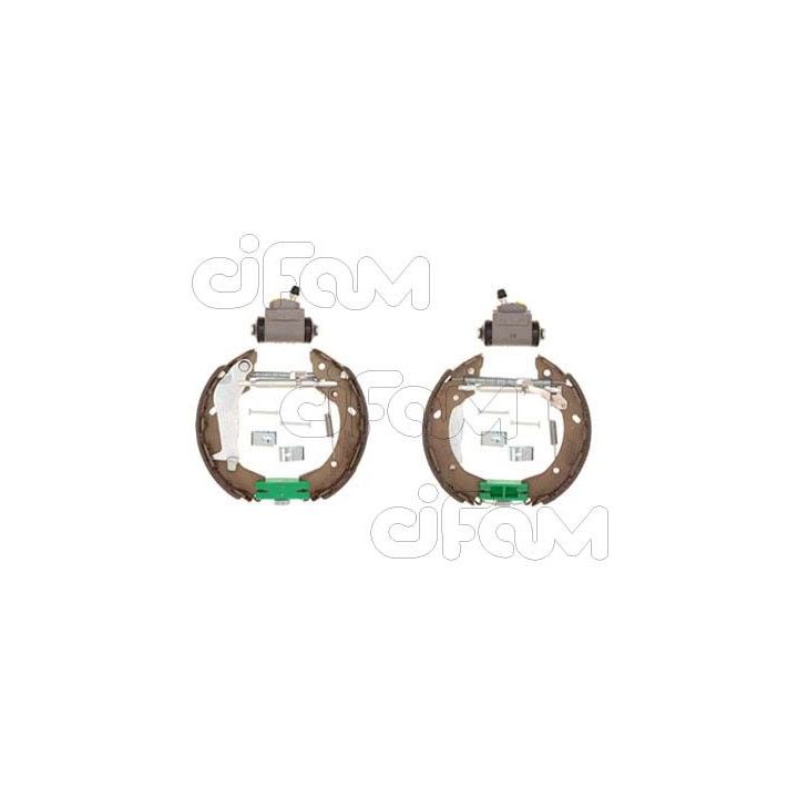 Stabdžių trinkelių komplektas CIFAM 151-484