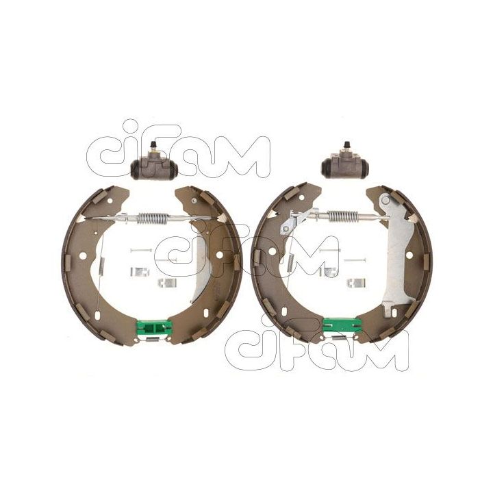 Stabdžių trinkelių komplektas CIFAM 151-494