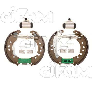 Stabdžių trinkelių komplektas CIFAM 151-516