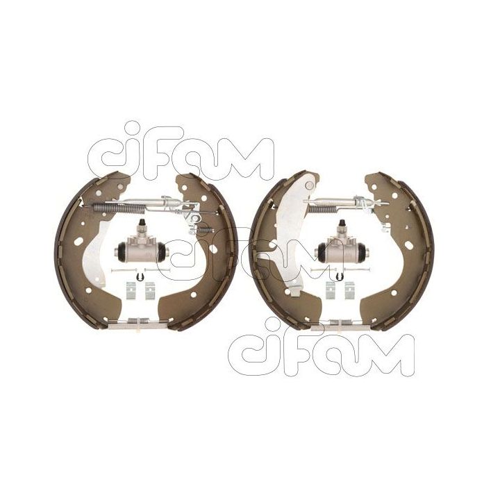 Stabdžių trinkelių komplektas CIFAM 151-521