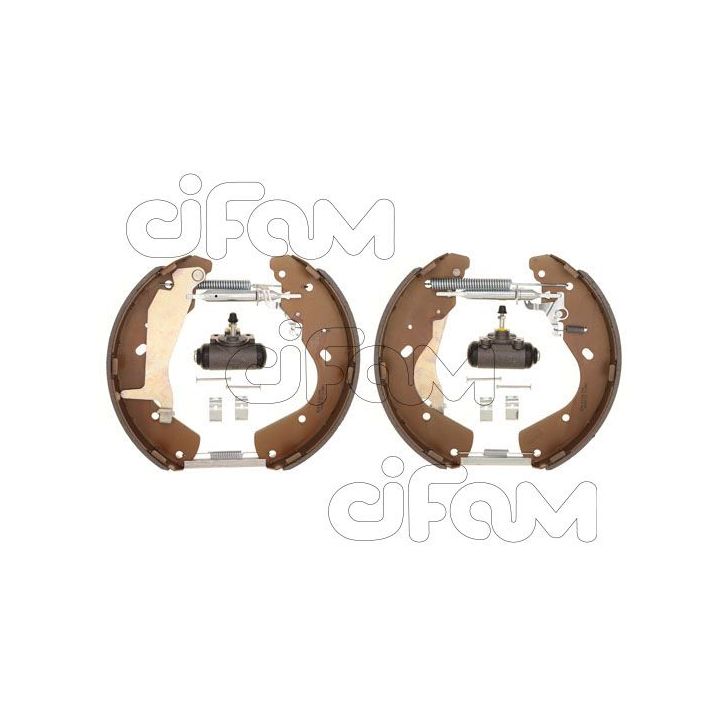 Stabdžių trinkelių komplektas CIFAM 151-522