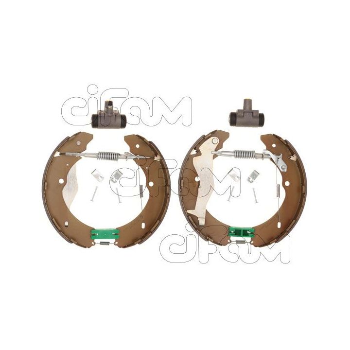 Stabdžių trinkelių komplektas CIFAM 151-527