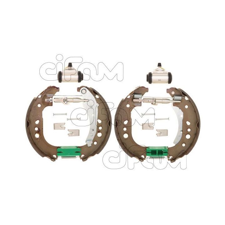 Stabdžių trinkelių komplektas CIFAM 151-529