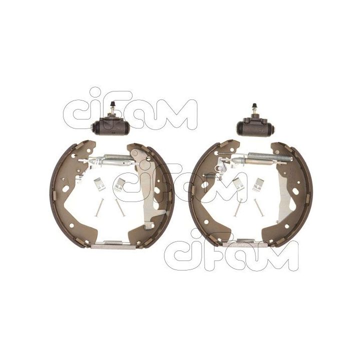 Stabdžių trinkelių komplektas CIFAM 151-537
