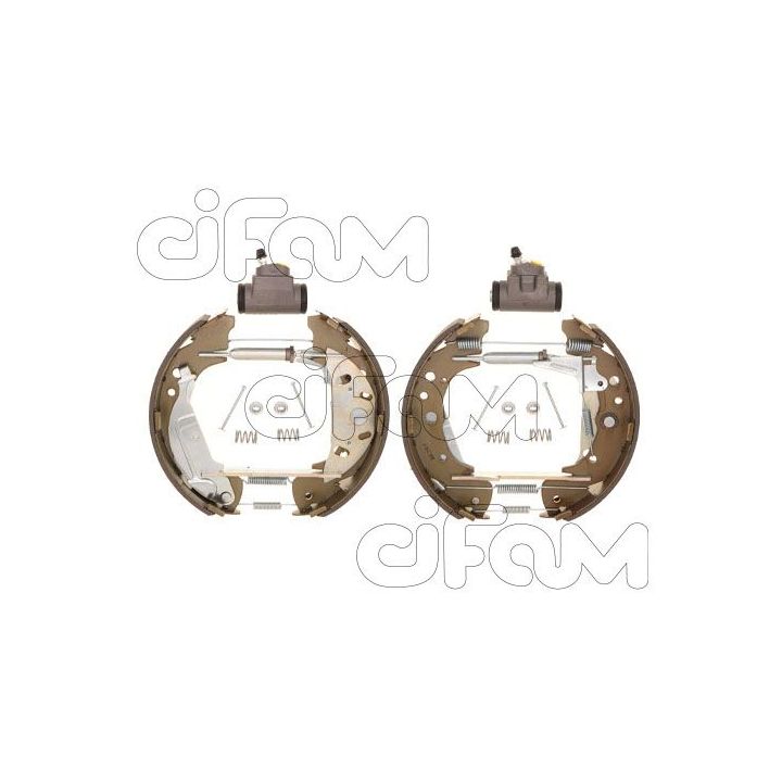 Stabdžių trinkelių komplektas CIFAM 151-542
