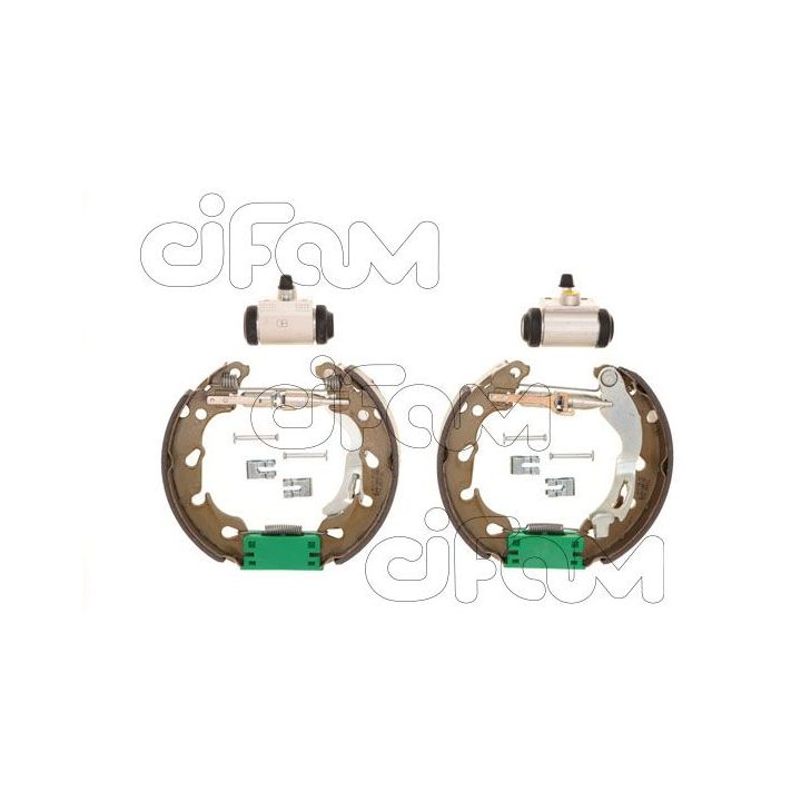 Stabdžių trinkelių komplektas CIFAM 151-551