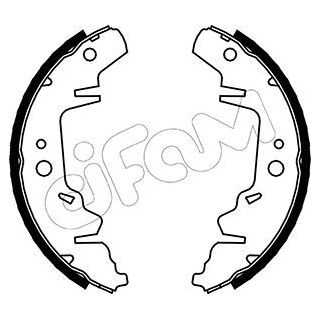 Stabdžių trinkelių komplektas CIFAM 153-026