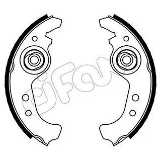 Stabdžių trinkelių komplektas CIFAM 153-063