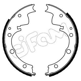 Stabdžių trinkelių komplektas CIFAM 153-064