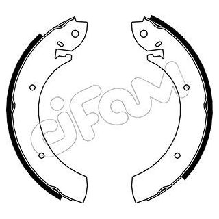 Stabdžių trinkelių komplektas CIFAM 153-100