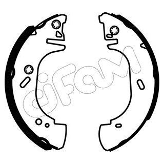 Stabdžių trinkelių komplektas CIFAM 153-123