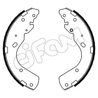 Stabdžių trinkelių komplektas CIFAM 153-143