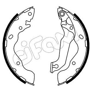 Stabdžių trinkelių komplektas CIFAM 153-176