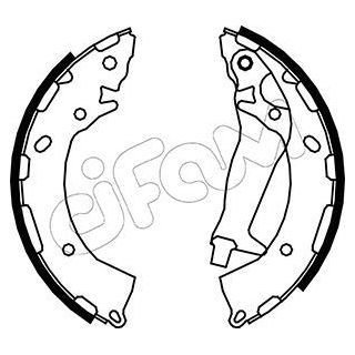 Stabdžių trinkelių komplektas CIFAM 153-177