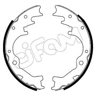 Stabdžių trinkelių komplektas CIFAM 153-208