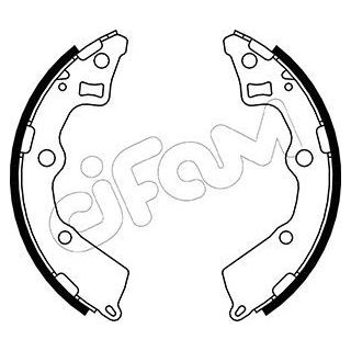 Stabdžių trinkelių komplektas CIFAM 153-229