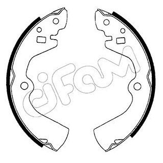 Stabdžių trinkelių komplektas CIFAM 153-277