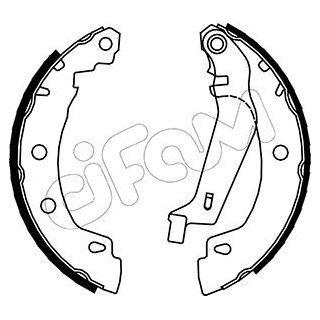 Stabdžių trinkelių komplektas CIFAM 153-353Y
