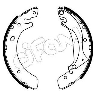 Stabdžių trinkelių komplektas CIFAM 153-368