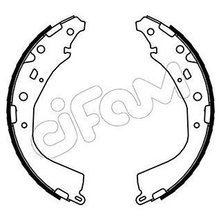 Stabdžių trinkelių komplektas CIFAM 153-447