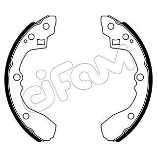 Stabdžių trinkelių komplektas CIFAM 153-506