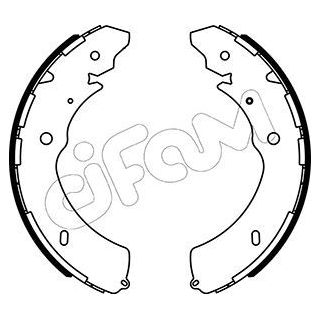 Stabdžių trinkelių komplektas CIFAM 153-572