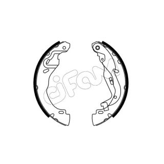 Stabdžių trinkelių komplektas CIFAM 153-749