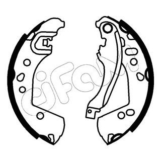 Stabdžių trinkelių komplektas CIFAM 153-766