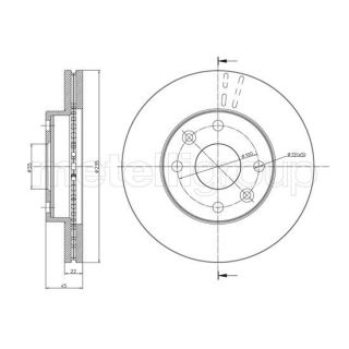 Stabdžių diskas CIFAM 800-959