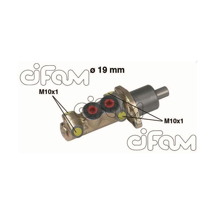 Pagrindinis cilindras, stabdžiai CIFAM 202-061