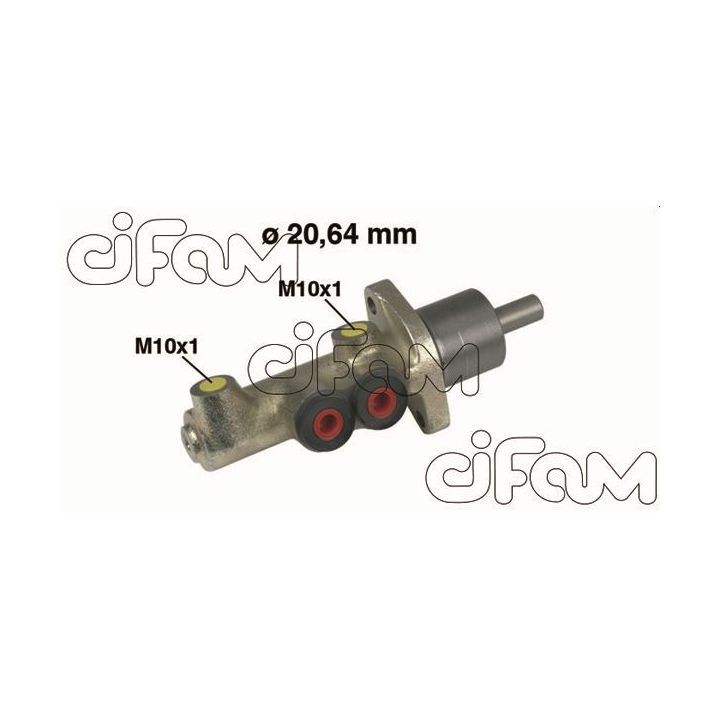 Pagrindinis cilindras, stabdžiai CIFAM 202-088