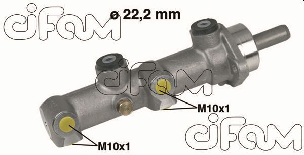 Pagrindinis cilindras, stabdžiai CIFAM 202-091
