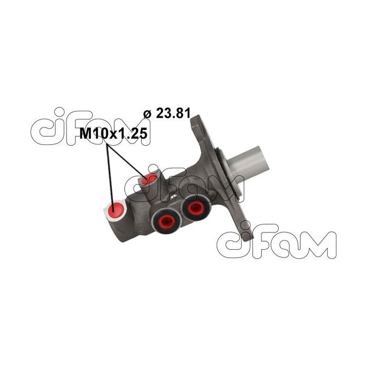 Pagrindinis cilindras, stabdžiai CIFAM 202-1131