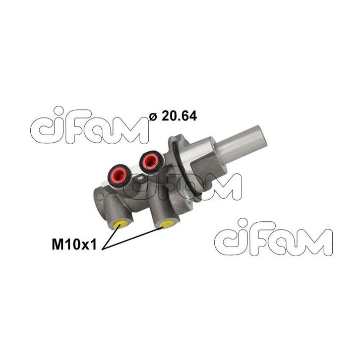 Pagrindinis cilindras, stabdžiai CIFAM 202-1148