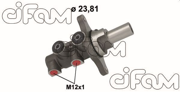 Pagrindinis cilindras, stabdžiai CIFAM 202-1154