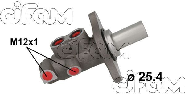 Pagrindinis cilindras, stabdžiai CIFAM 202-1160