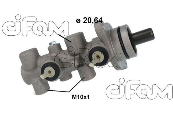 Pagrindinis cilindras, stabdžiai CIFAM 202-1179
