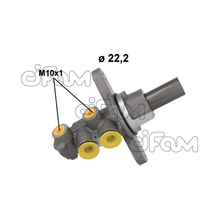 Pagrindinis cilindras, stabdžiai CIFAM 202-1217