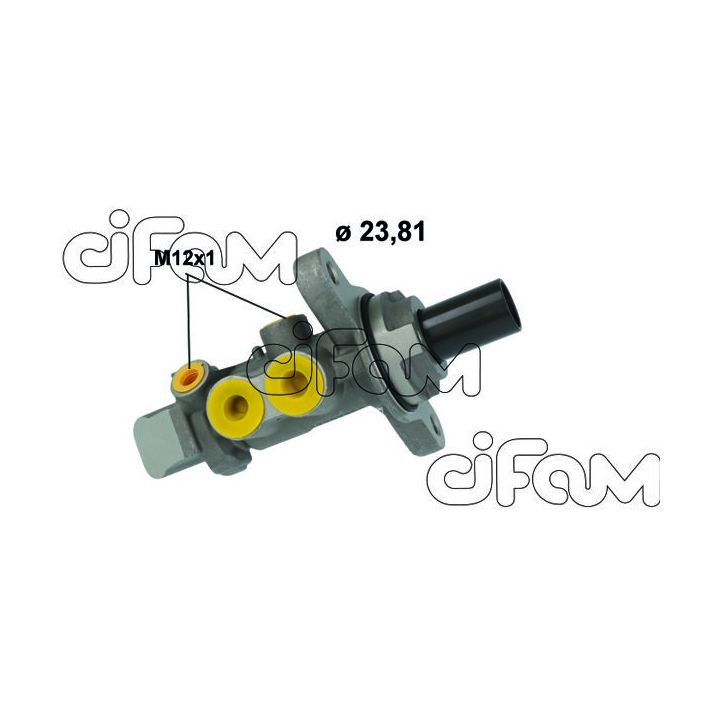 Pagrindinis cilindras, stabdžiai CIFAM 202-1225