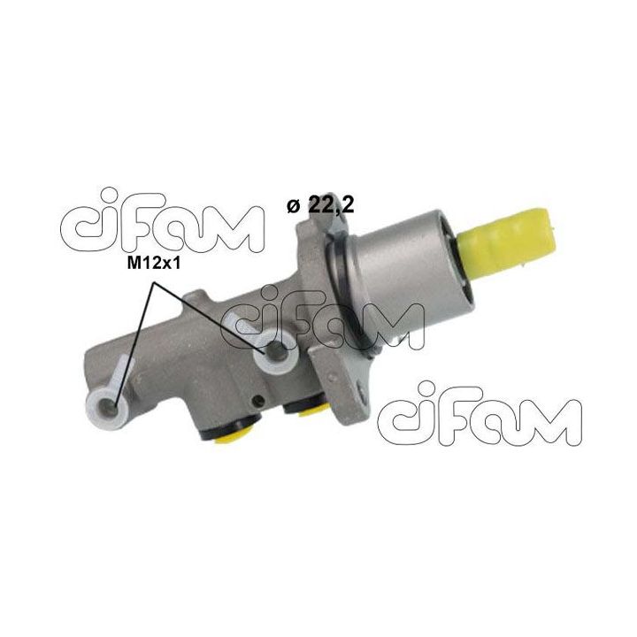 Pagrindinis cilindras, stabdžiai CIFAM 202-1237