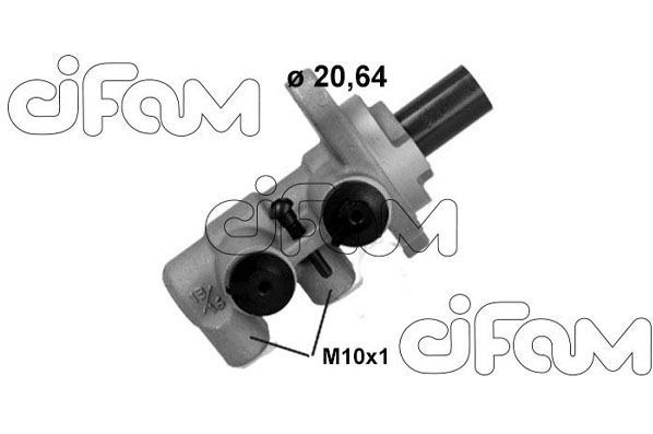 Pagrindinis cilindras, stabdžiai CIFAM 202-1240