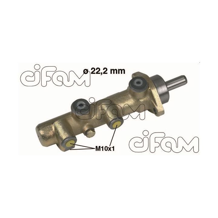 Pagrindinis cilindras, stabdžiai CIFAM 202-130