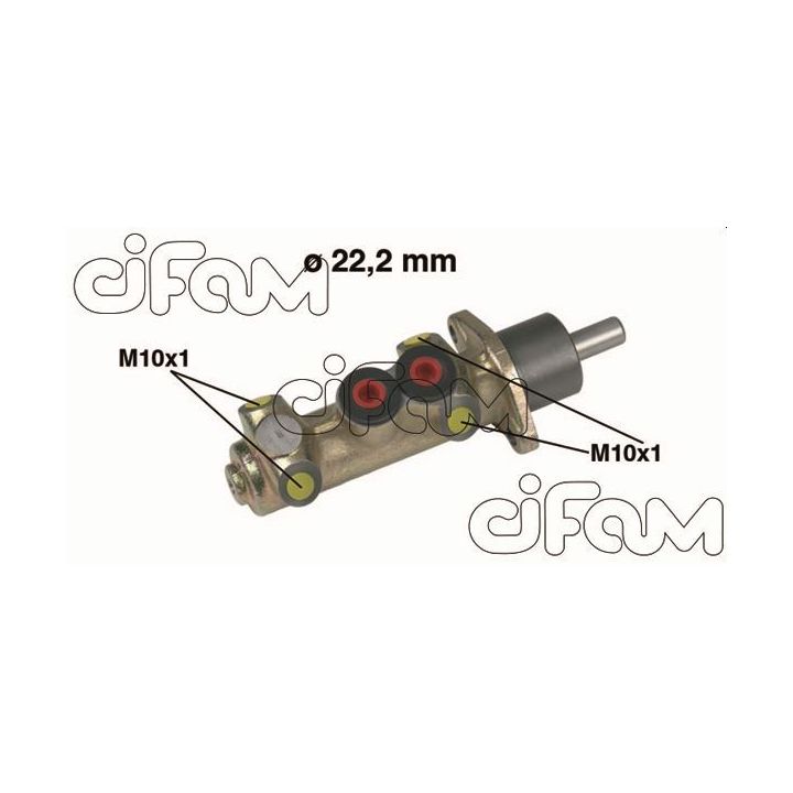 Pagrindinis cilindras, stabdžiai CIFAM 202-208