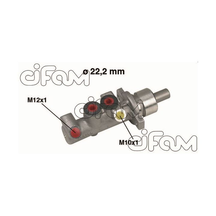 Pagrindinis cilindras, stabdžiai CIFAM 202-309