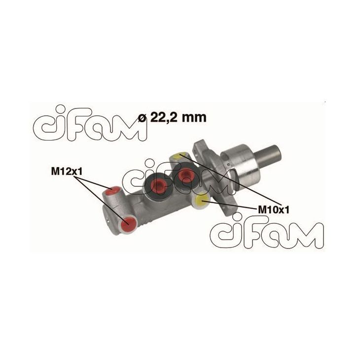 Pagrindinis cilindras, stabdžiai CIFAM 202-310