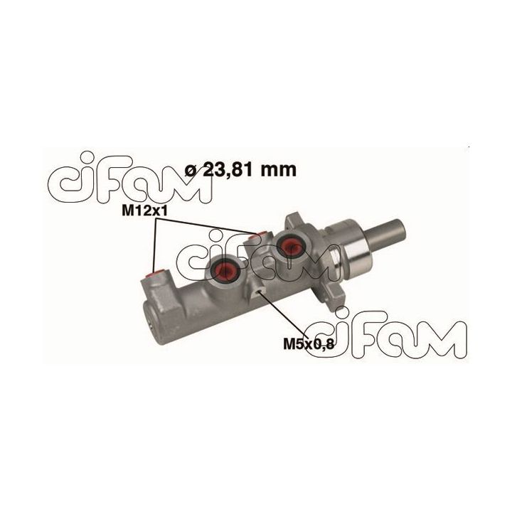 Pagrindinis cilindras, stabdžiai CIFAM 202-317