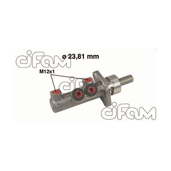 Pagrindinis cilindras, stabdžiai CIFAM 202-385