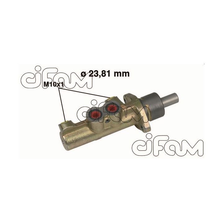 Pagrindinis cilindras, stabdžiai CIFAM 202-411