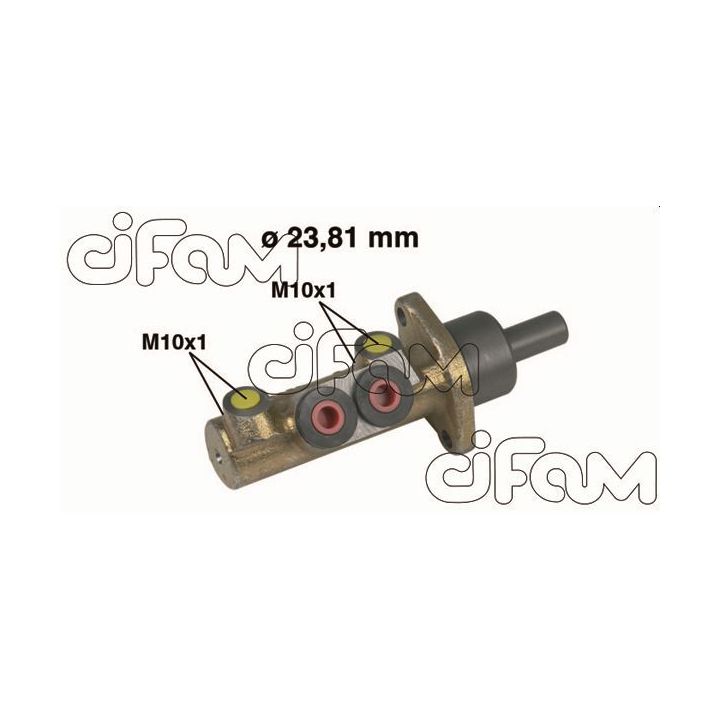 Pagrindinis cilindras, stabdžiai CIFAM 202-413