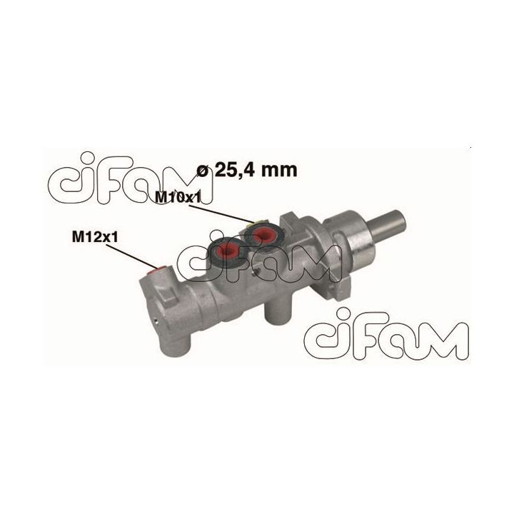 Pagrindinis cilindras, stabdžiai CIFAM 202-414